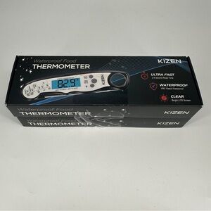 Kizen Waterproof Food Thermometer Set Of 2